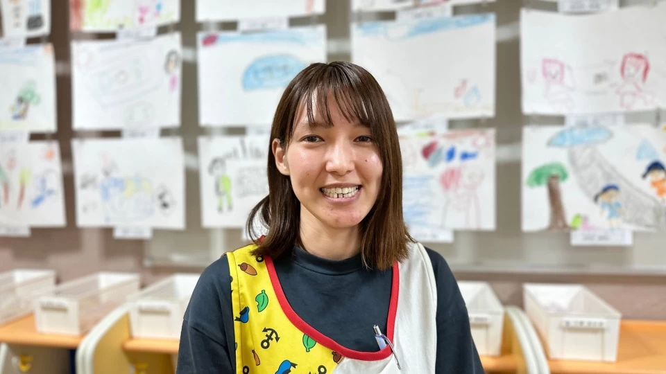叔母に憧れ幼稚園教諭に。 一度は離れるも天職であることを知る