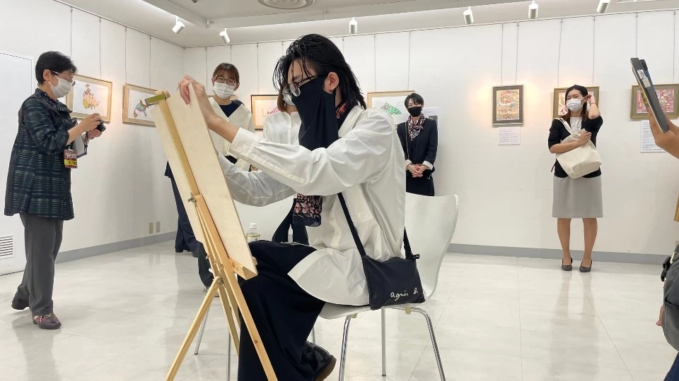 濱口瑛士絵画展：学習機能障害を乗り越えた使命の絵画展
