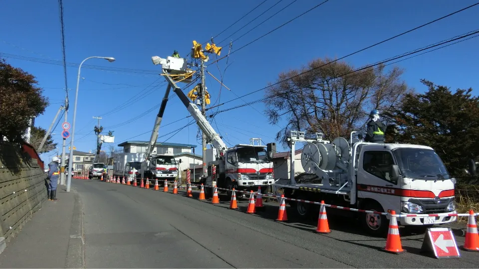配電・通信・電設工事スタッフ募集！未経験OK！資格取得支援あり◎