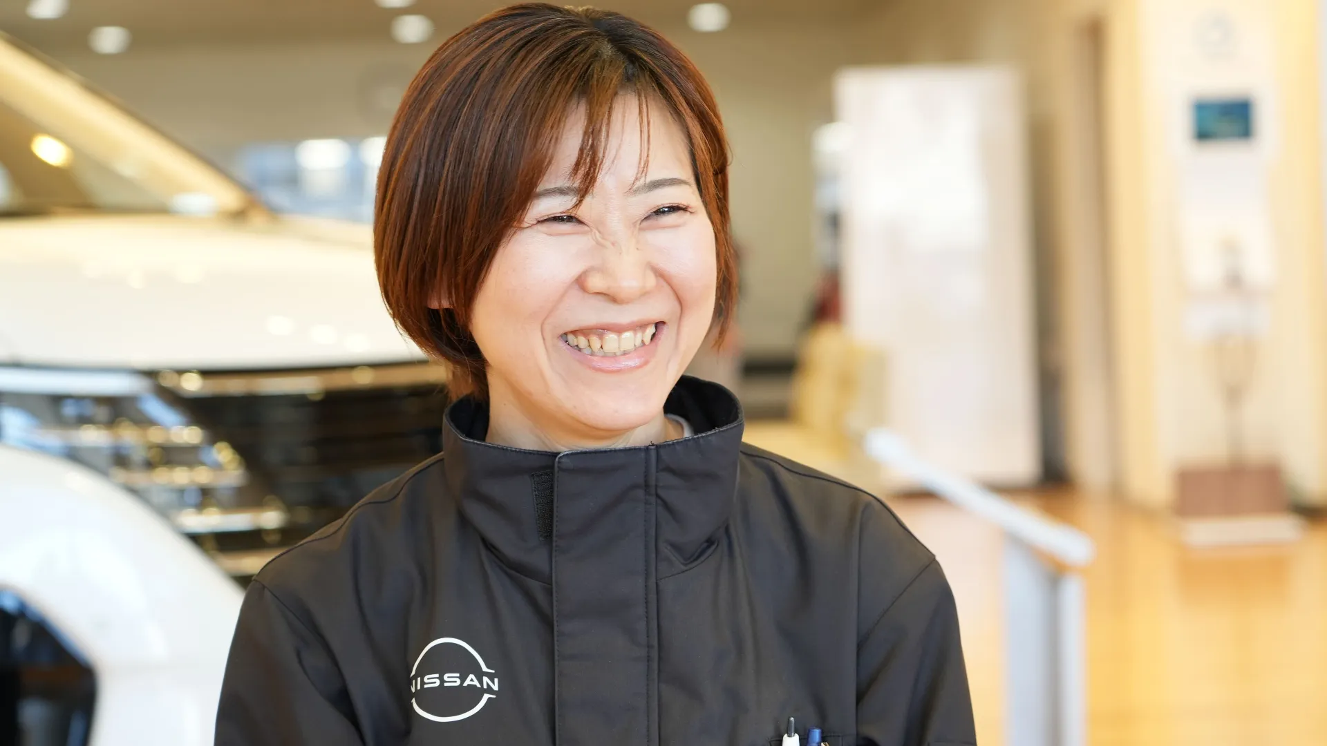 帯広日産女性初のTA１級が再びカウンターに立った日